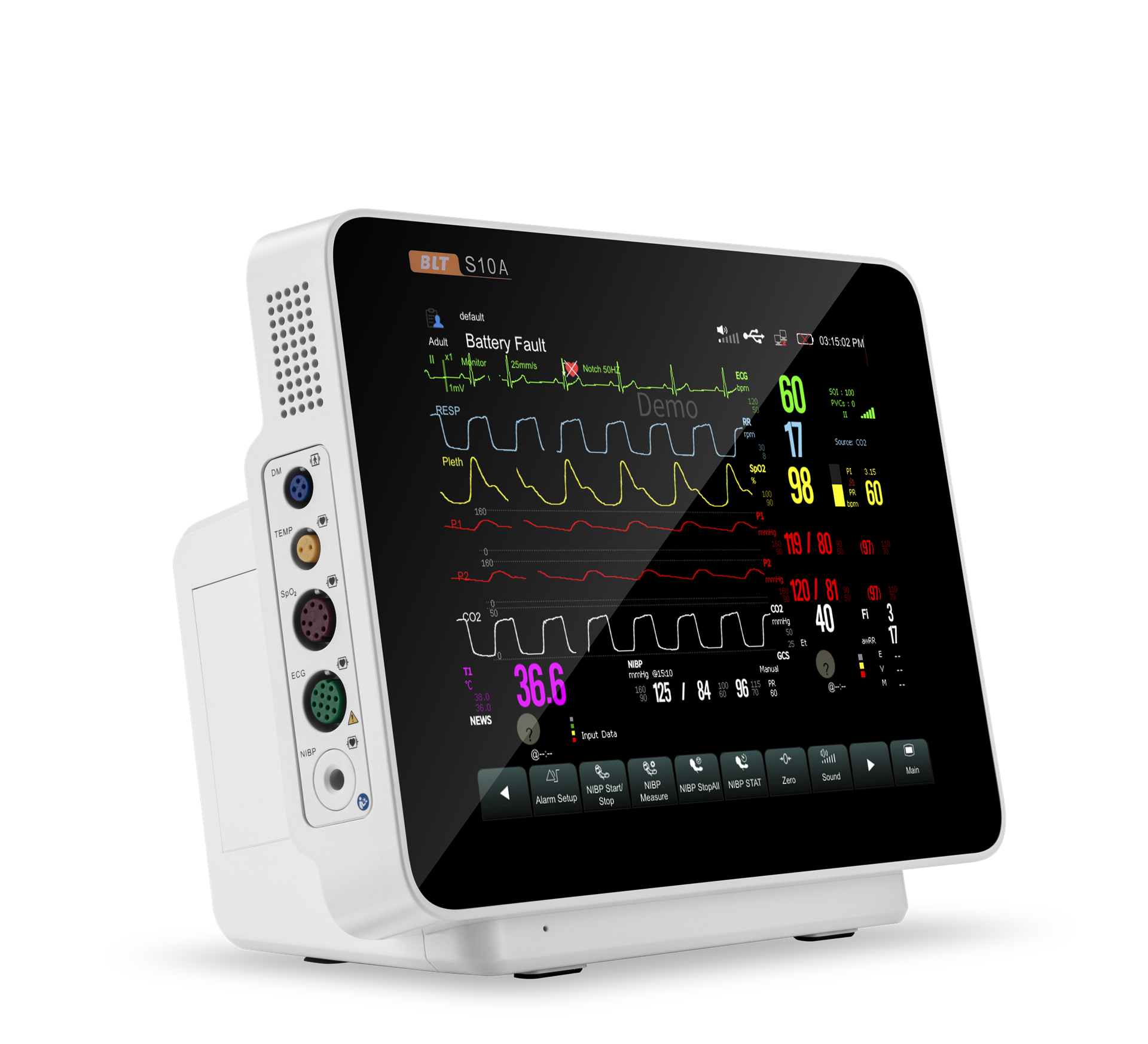 BLT monitor vitálních funkcí S12
